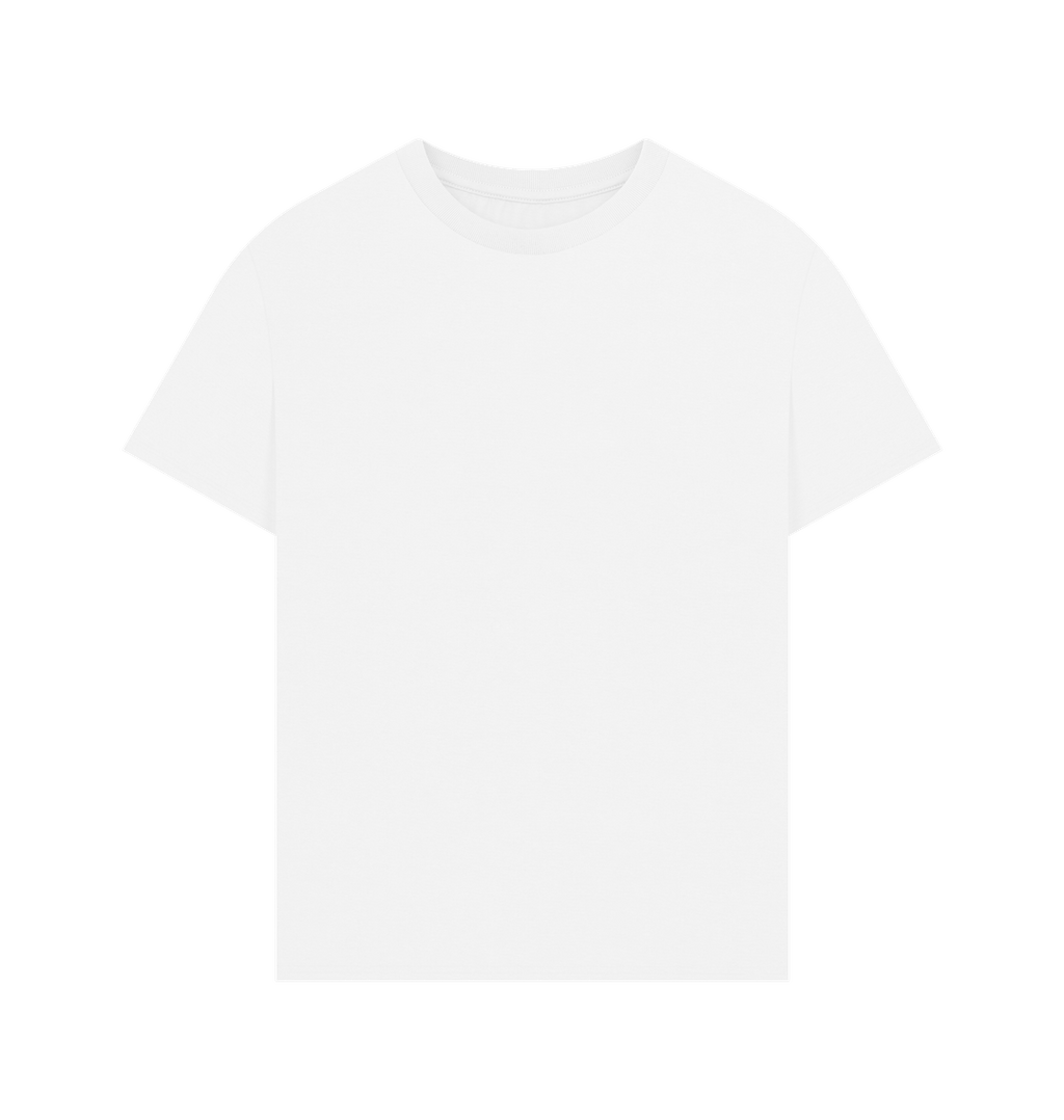 White Printed T-shirt Front
