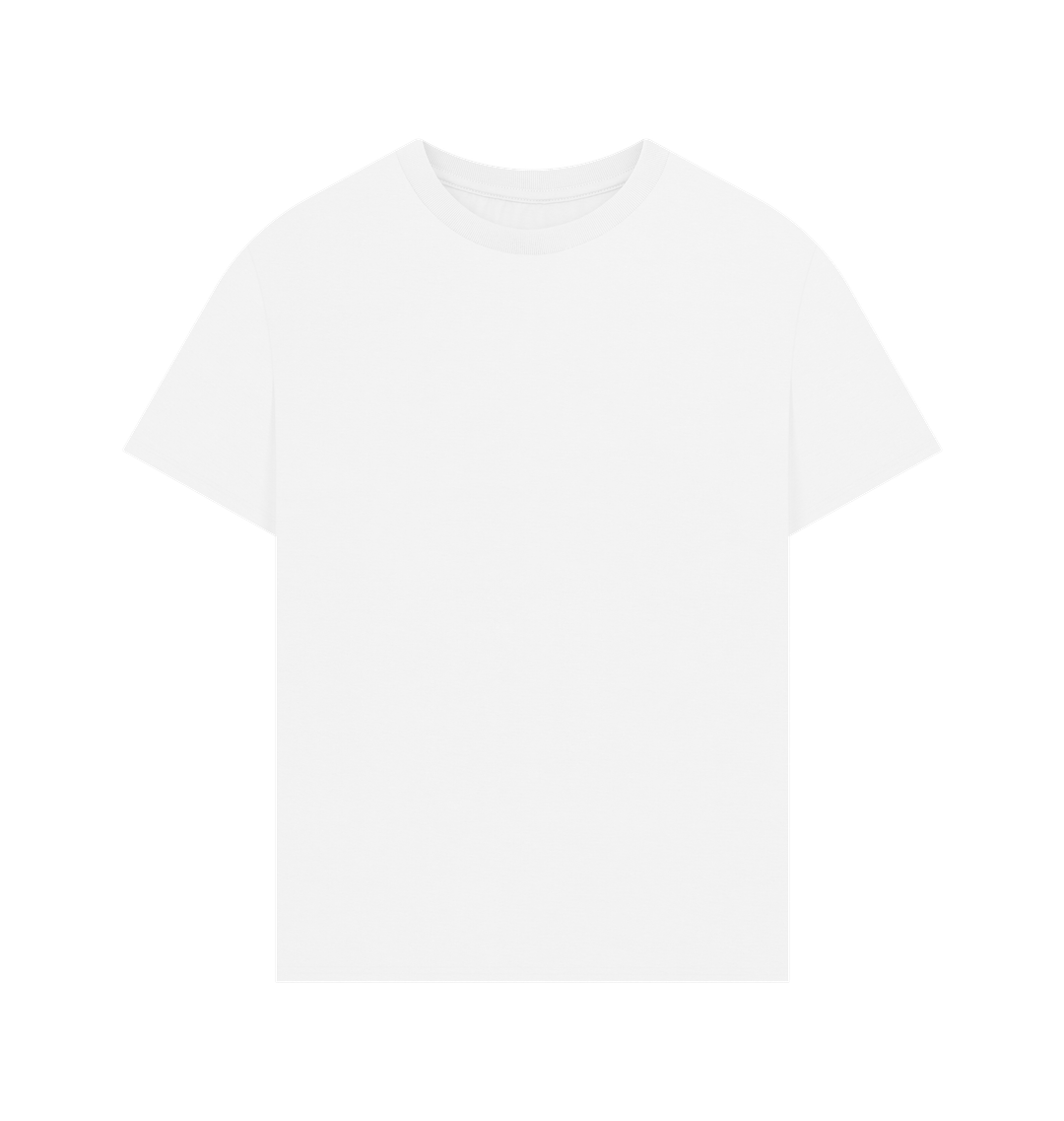 White Printed T-shirt Front